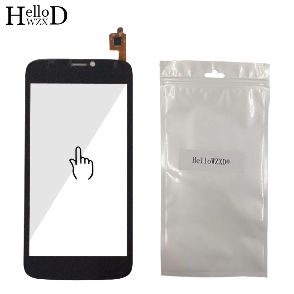 Сенсорное стекло HelloWZXD для Prestigio MultiPhone PAP3502 PAP 3502 DUO Smartphone передний экран
