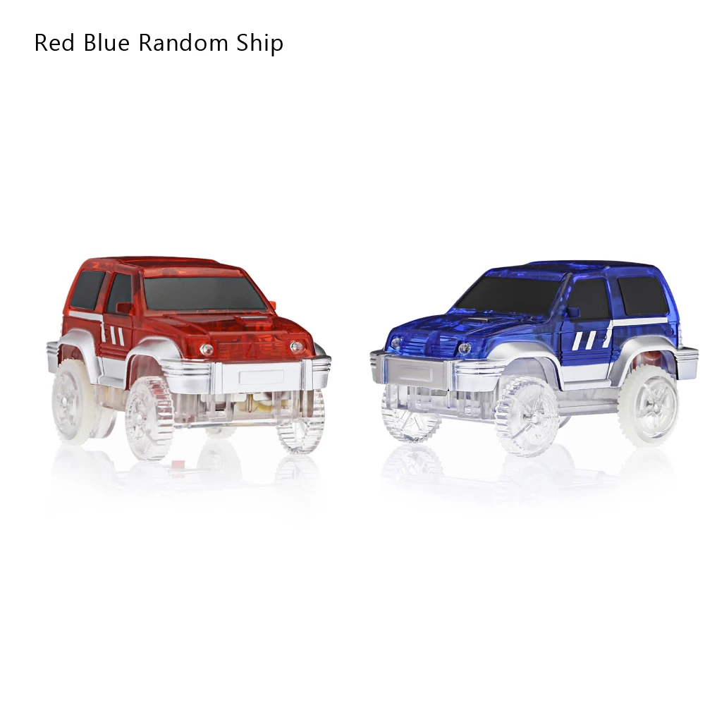 Магия мигает следить свет автомобиля Up Race cars роликовый светящиеся гоночной