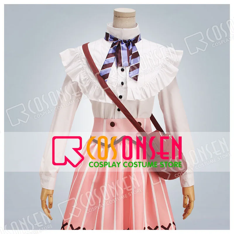Игра А3 COSPLAYONSEN! Летний костюм для косплея Rurikawa Yuki полный комплект взрослых новый стиль с сумкой|adult costume|cosplay