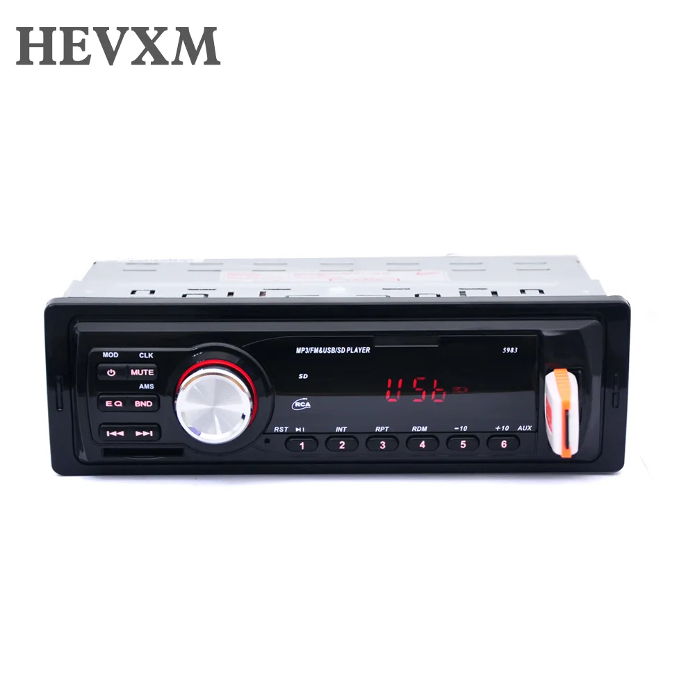 5983 1Din 12В Автомобильный многофункциональный MP3-плеер fm-радио автомобильный