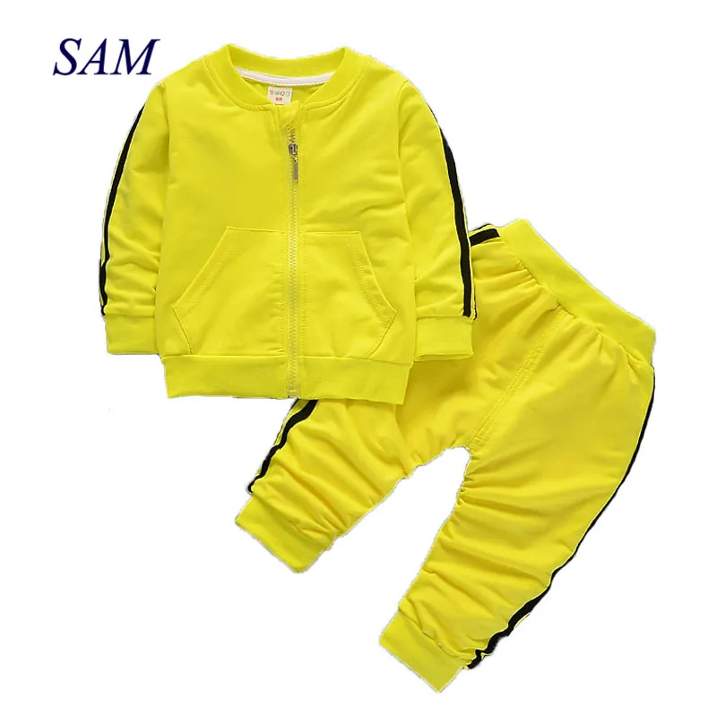 Комплекты одежды для маленьких мальчиков и девочек осень весна 2018 комплект с