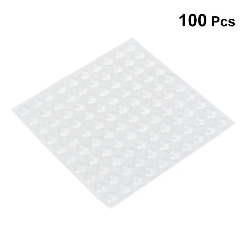 100 шт. силикагелевые подушечки прозрачный демпфер подушка бампер для ножек