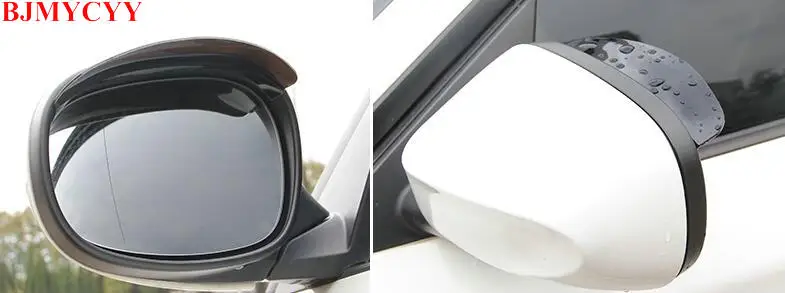 BJMYCYY автомобильный Стайлинг 2 шт./лот ПВХ автомобильная наклейка на зеркало
