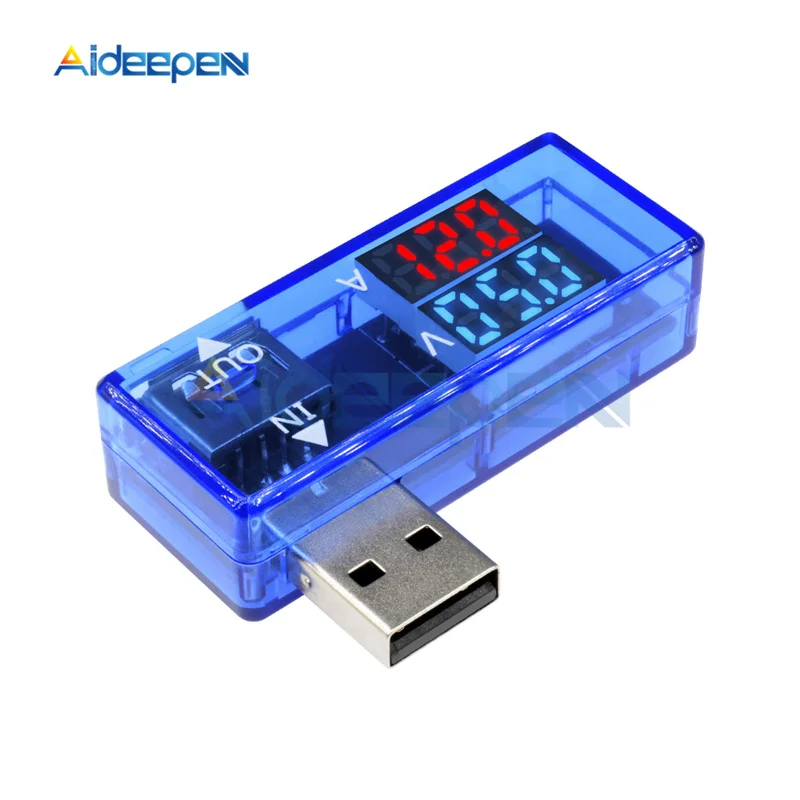 Мини USB тестер напряжения ЖК цифровой вольтметр амперметр медицинский