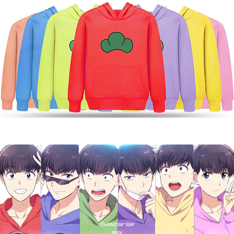 Толстовка с капюшоном Osomatsu San костюмы для косплея на Хэллоуин футболки Karamatsu