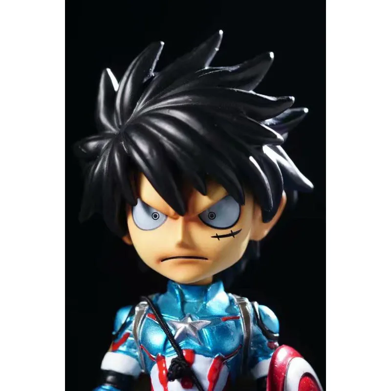 13 cm Captain America Luffy PVC Action Figure T30 | Игрушки и хобби