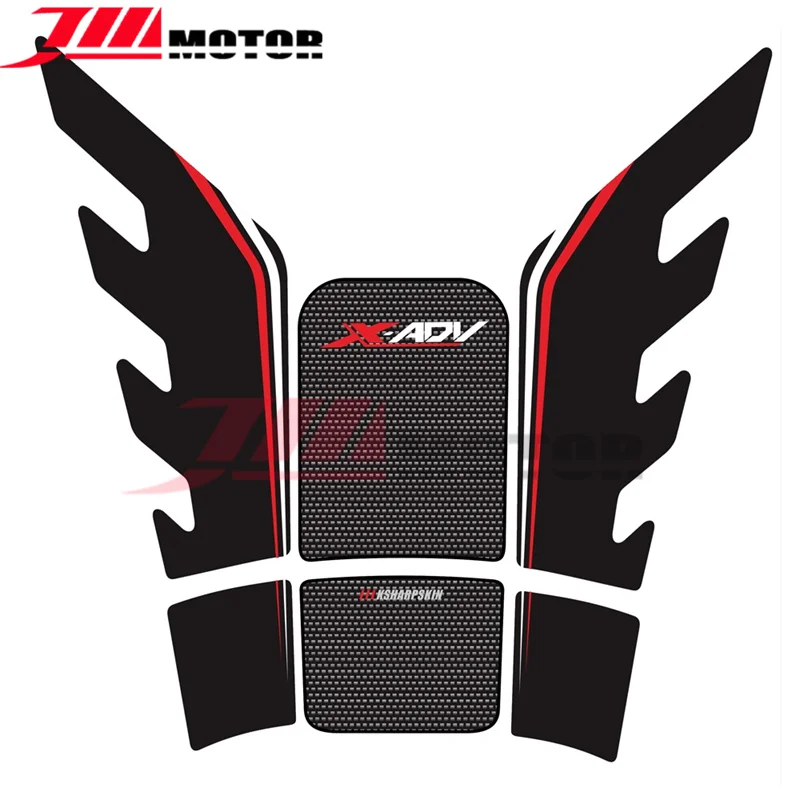 Motocicleta 3D adesivo do tanque de combustivel pad протектор etiqueta para HONDA XADV 750 X ADV xadv750 2017 2018 2019 |