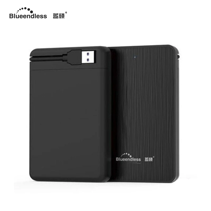 Blueendless 2018 USB жесткий диск Красочный Алюминий 2 5 'Sata к 3 0 внешний 1 ТБ для ноутбука