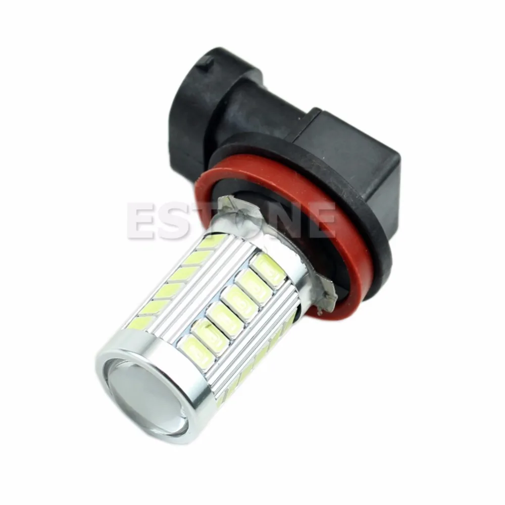 H8 5630 SMD 33 светодиодный супер яркий белый противотуманный светильник лампа для