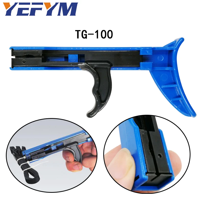 YEFYM TG 100 крепежные и режущие инструменты специально для кабельной стяжки пистолет