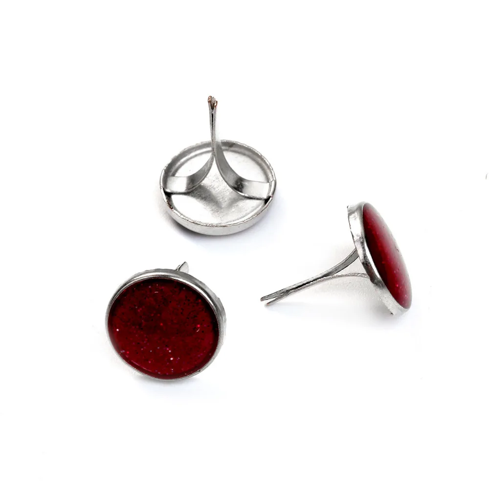 Железные металлические штифтики для скрапбукинга украшение поделок своими