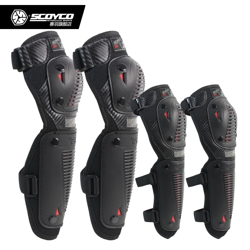 Scoyco K10H10 2 обновленный Летний дышащий наколенник для мотокросса налокотник