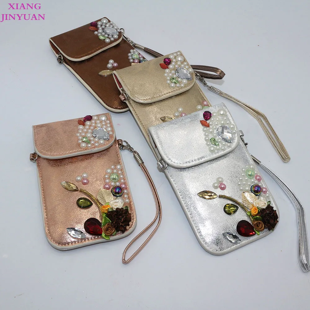 2018 новый модный набор шнека цветок сотовый телефон карманный винтажный Дамский