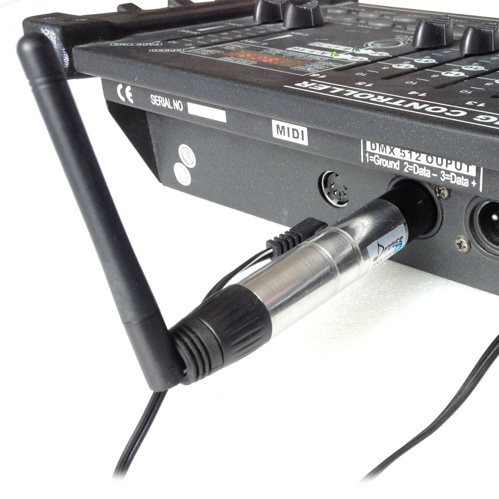 Беспроводной приемник dongner DMX512 DMX Dfi DJ 2 4G 4 шт. 3 перезаряжаемых приемника и 1