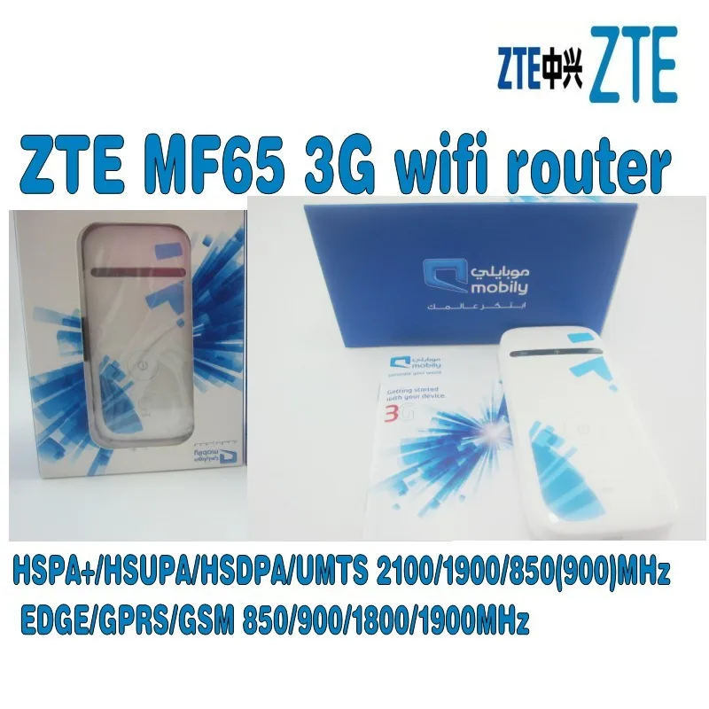 Разблокированный Мобильный Wi-Fi роутер 3G 21 Мбит/с zte mf65 | Компьютеры и офис