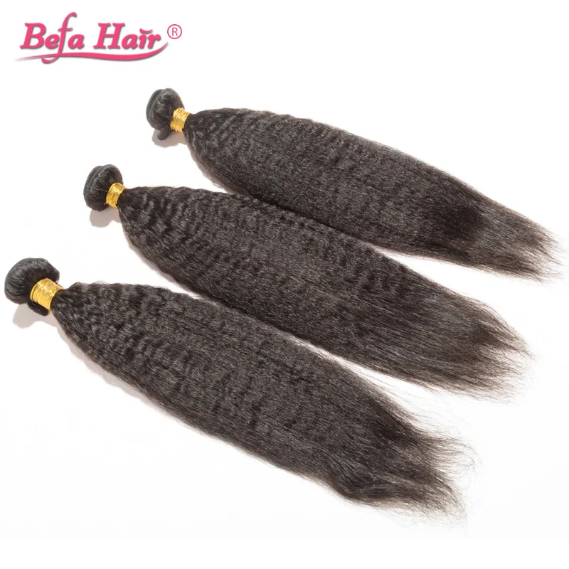 Оптовая 10 шт. странный прямо реми волос befa продукты бразильский наращивание kinky