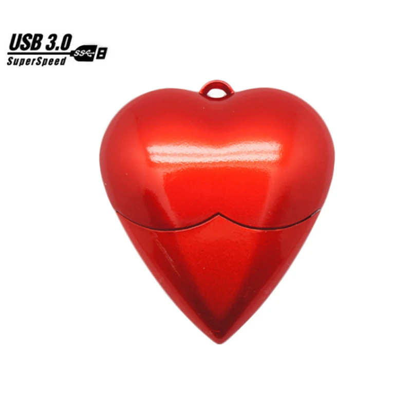 USB флэш накопитель 3 0 высокая скорость Флеш мультфильм пластиковые сердце memory stick
