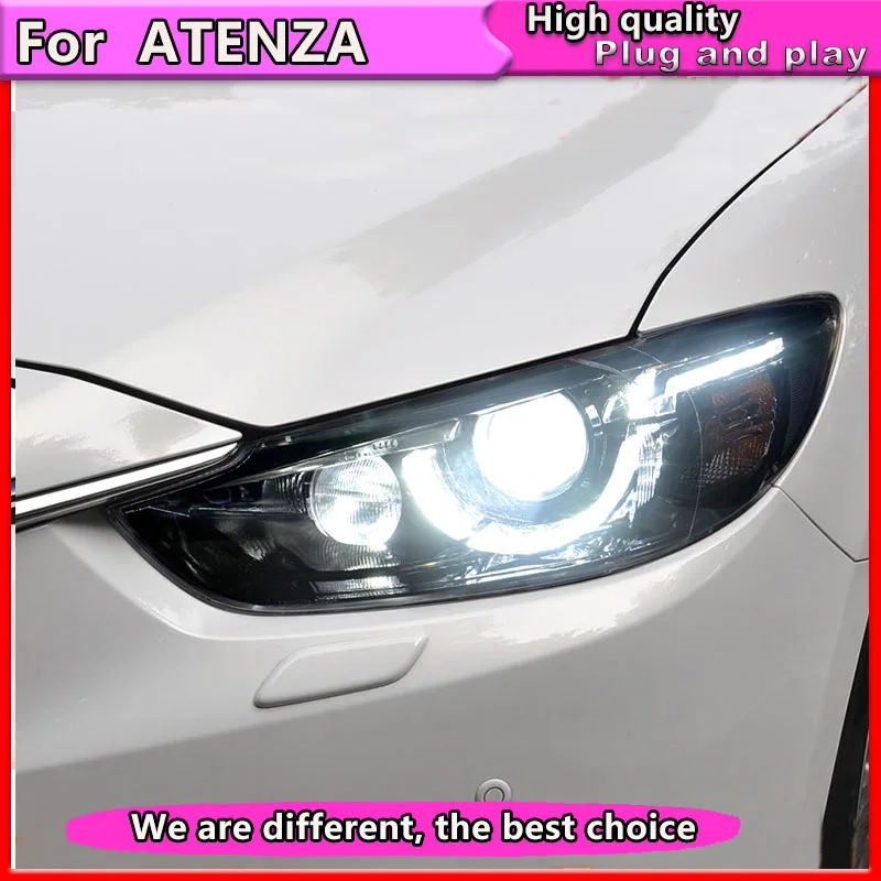 Автомобильный Стайлинг для Mazda Atenza Mazda6 фары 2014 2016 светодиодный mazda 6 светодиодные