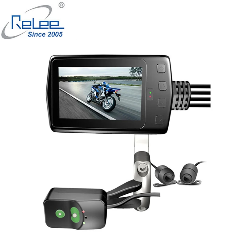 Gps вариант двойной объектив видеорегистратор для автомобиля Full HD 1080 P Передняя
