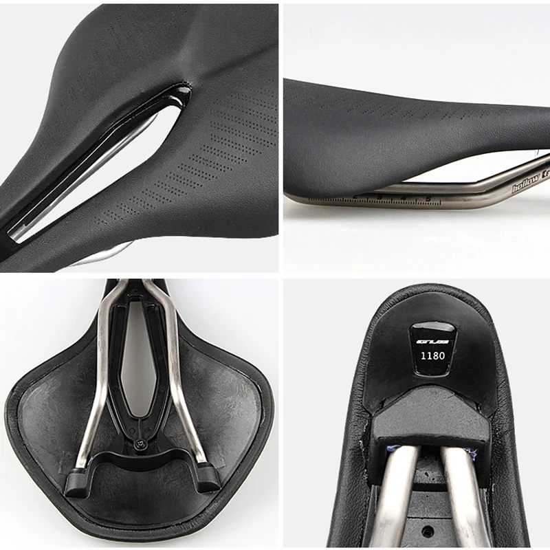 

GUB 1180 Bicycle Saddle MTB Mountain Bike Bicycle Seat Fiber Saddle Hollow Seat Cushion Bicicleta Men Cycling Accessories