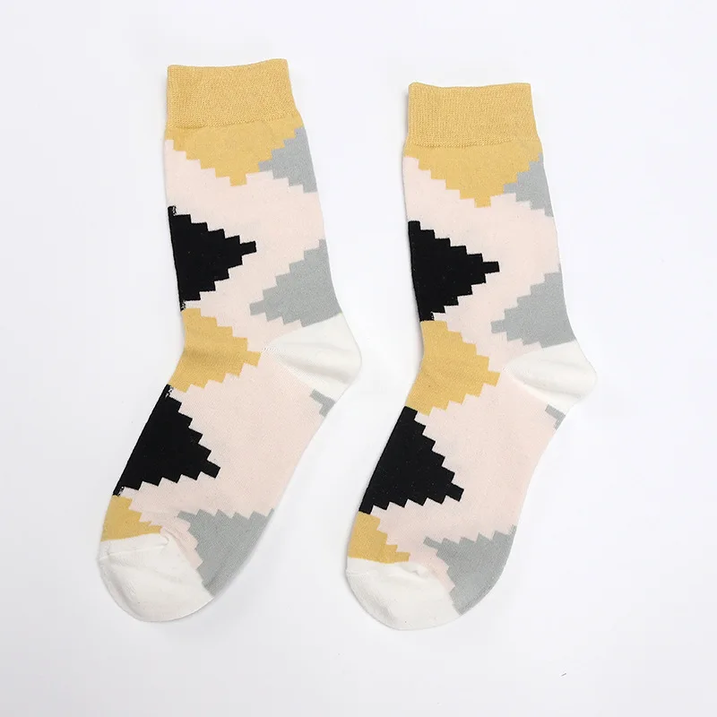 

3D Printing Funny Fruit Animal Striped Flowers Neutral Personality Socks Striped Check Fashion Harajuku Kawaii Calcetines Mujer