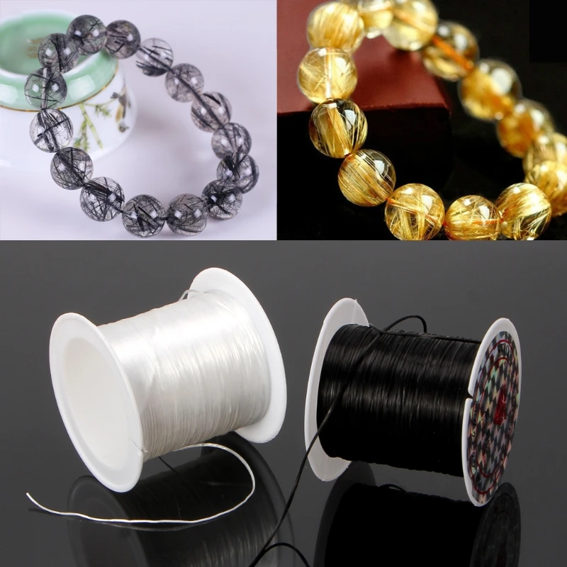 Elastic Clear Beading Thread Stretch Polyester String Cord for Jewelry Making Accessory | Украшения и аксессуары
