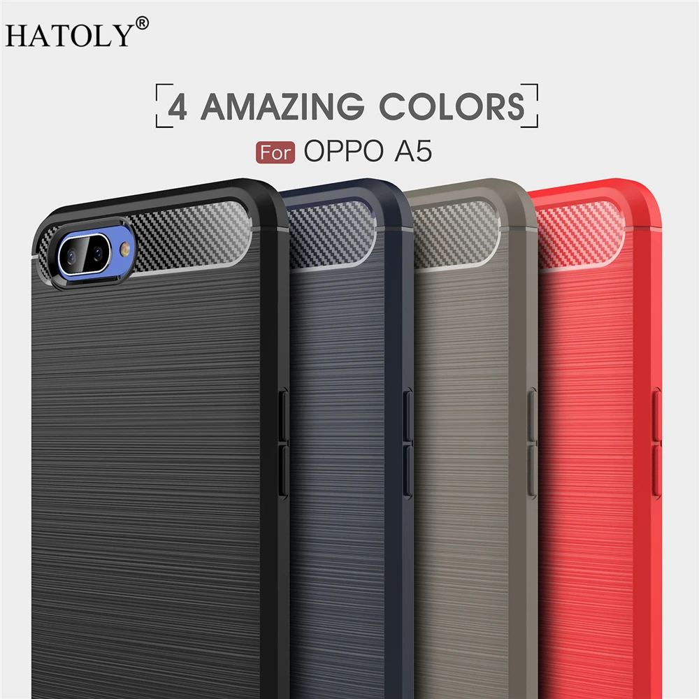 Чехол для OPPO A5 деловой стиль мягкий силиконовый резиновый чехол телефона бампер |