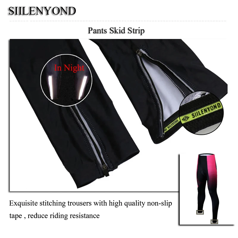 Siilenyond 2019 Pro противоударные велосипедные брюки дышащие для горного велосипеда