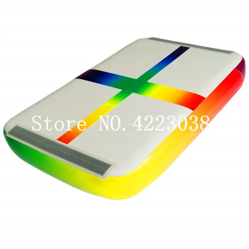 Бесплатная доставка Высококачественная Радужная надувная воздушная дорожка 0