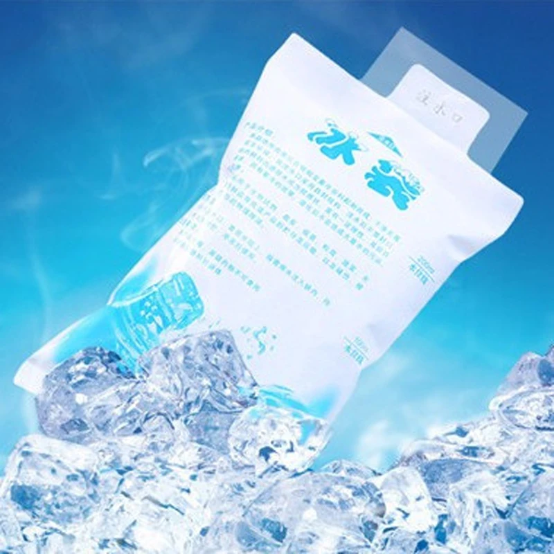 10 шт./партия 400 мл плотные многоразовые гелевые пузырьки со льдом крутая сумка