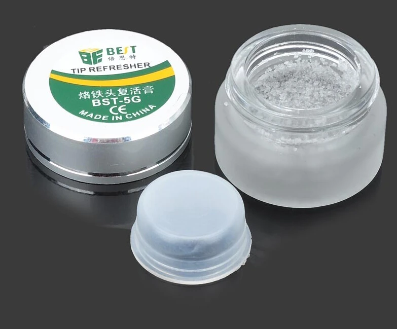 

SZBFT Tip Refresher Soldering Iron Oxide Paste for Solder Iron Tip Head Resurrection Soldering Acessory