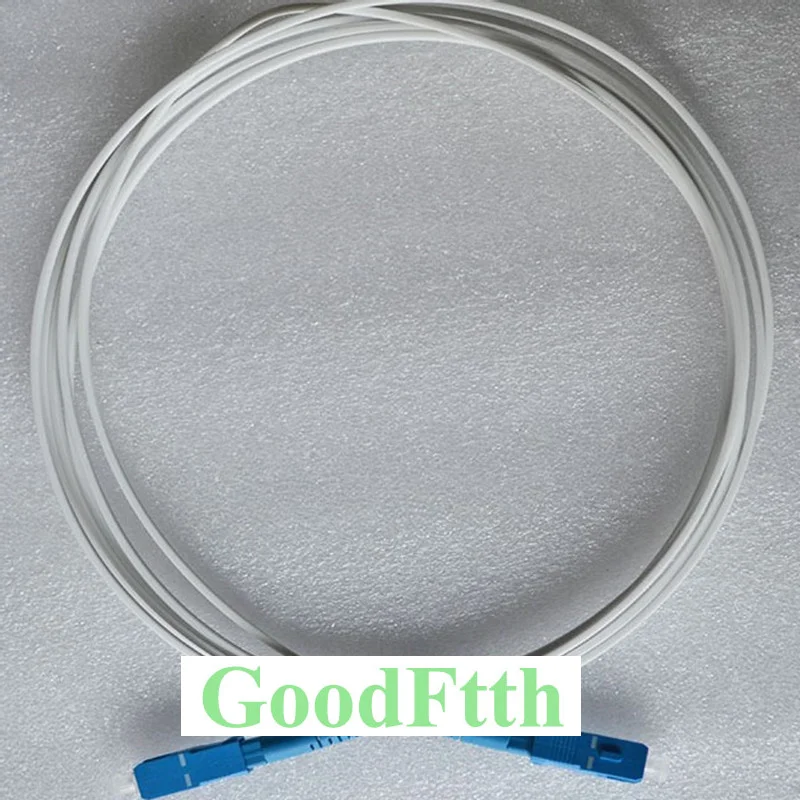Drop Cable Patch Cord SC-SC UPC SM G657a White LSZH 1 core GoodFtth 1-15m