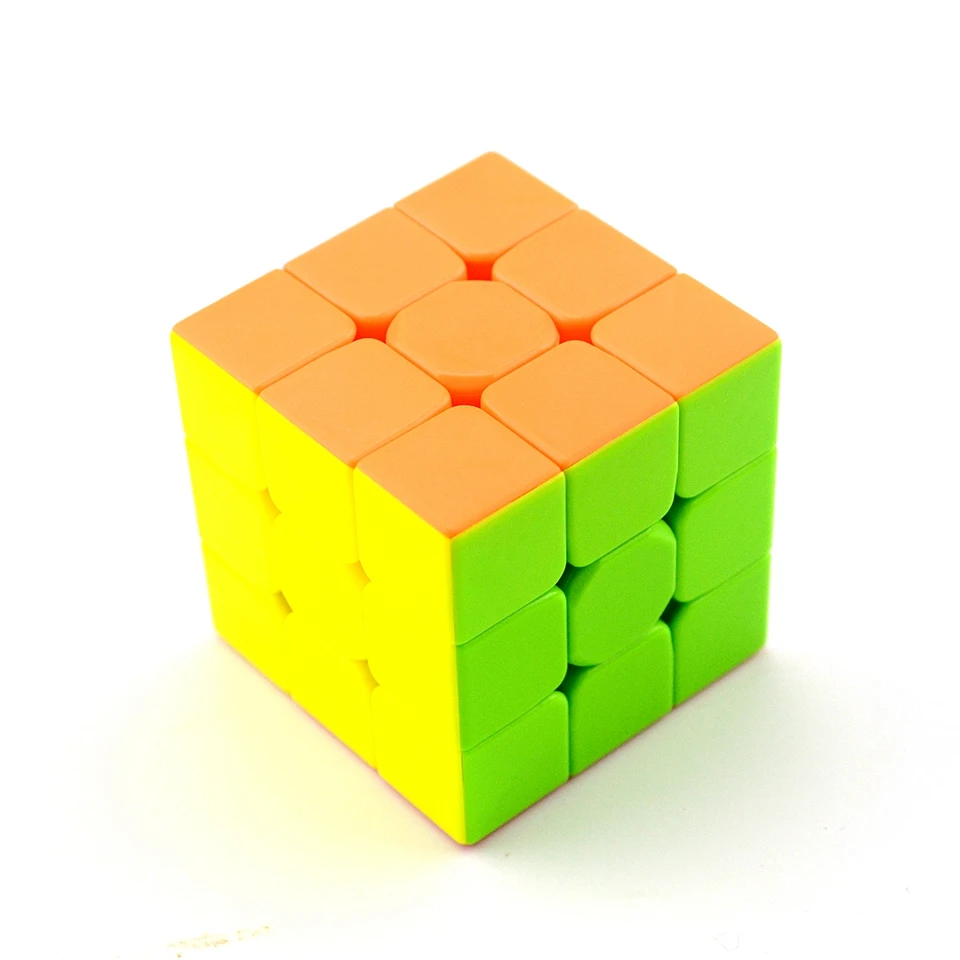 Магический кубик 3х3х3 новые QiYi воин W Stickerless Profissional конкуренции Скорость куб