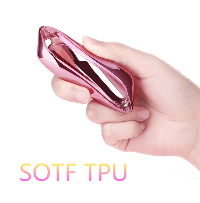 Мягкий TPU чехол для автомобиля корпус дистанционного ключа держатель Volkswagen VW Golf 7