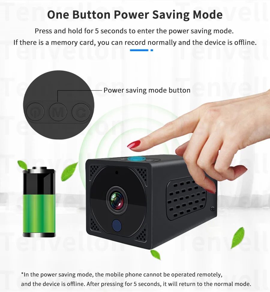 IP Wifi камера, мини размер, умный дом, защита для безопасности, камера s CCTV, беспроводная перезаряжаемая батарея, аудио камера wif