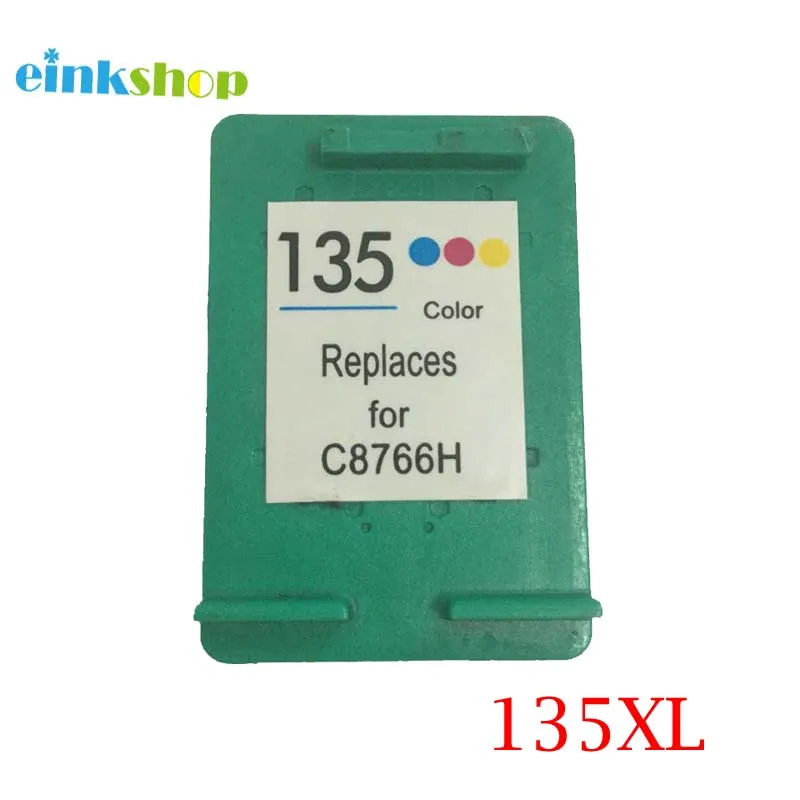 Картридж для принтера einkshop 135 совместимый с hp Deskjet C3100 C3183 C3150 C3180 2600 PSC 2355 1513 1500|ink