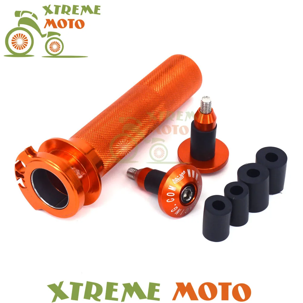 Алюминиевые резиновые 22 мм заглушки для руля KTM SXF XCF EXCF XCFW EXC XCW 250 350 450 SXR 400 530|twister