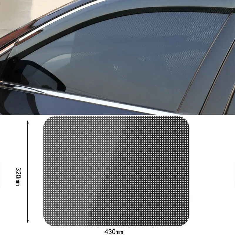 2 шт окна автомобиля сторона солнцезащитный блок статический цепляющийся