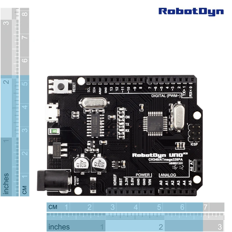 Новый Дата кабель 2016 UNO R3 ATmega328P + USB 2 0 (50 см). Совместимость с Arduino Rev 3.+ A6 A7 pins MicroUSB.|uno