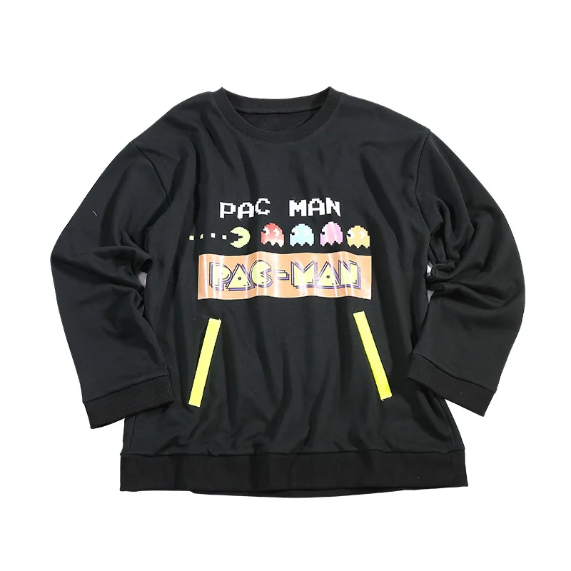 

Black Patchwork Hoodies Men Fashion Printed Harajuku Sweatshirts Hip Hop Casual Streetwear 2019 Autumn Male Tops MG199