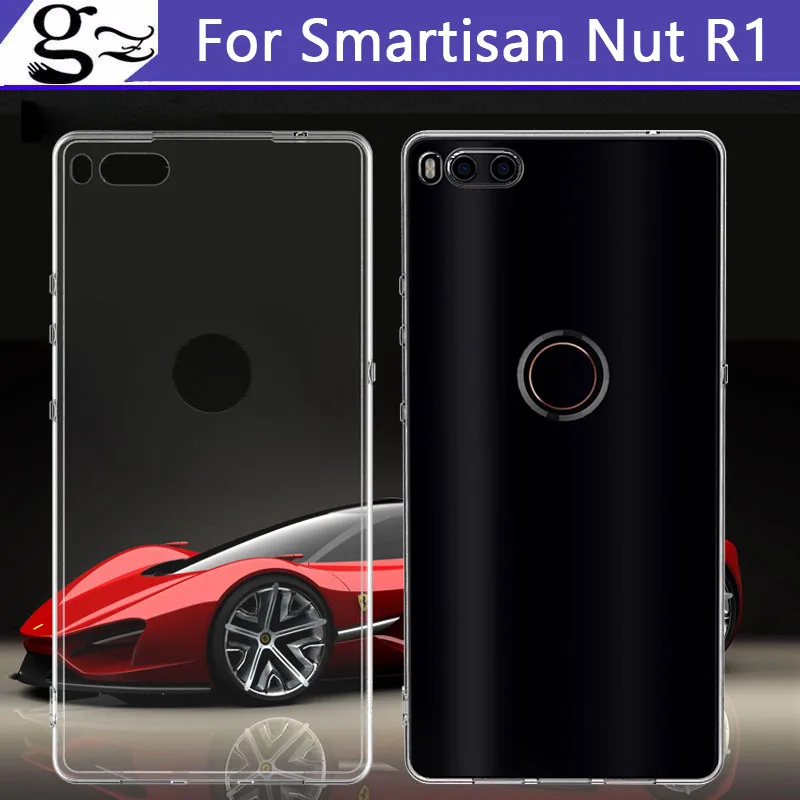 Прозрачный чехол для Smartisan Nut R1 R 1 6 17 дюйма|Бамперы| |