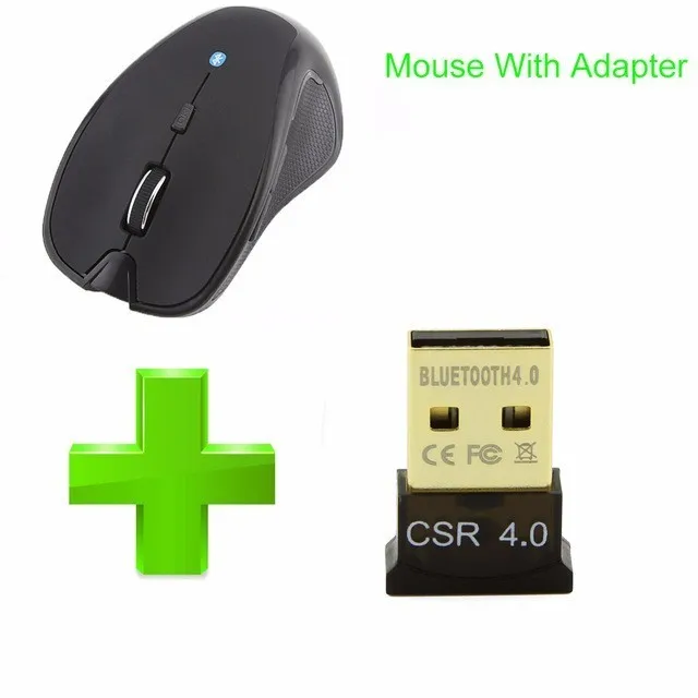 Беспроводная эргономичная Bluetooth мышь 1600DPI 6 кнопок адаптер CSR 4 0|computer maus|3.0 mousewireless