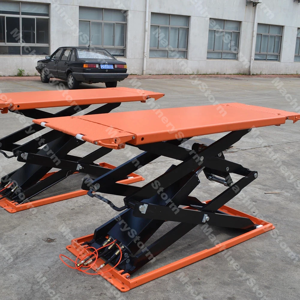 3 тонный полноъярусный ножничный автомобильный подъемник с CE портативный