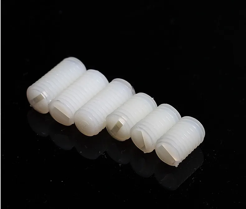 M3 M4 нейлоновый комплект винтовой шлицевой привод Болт резьба крепеж освещение