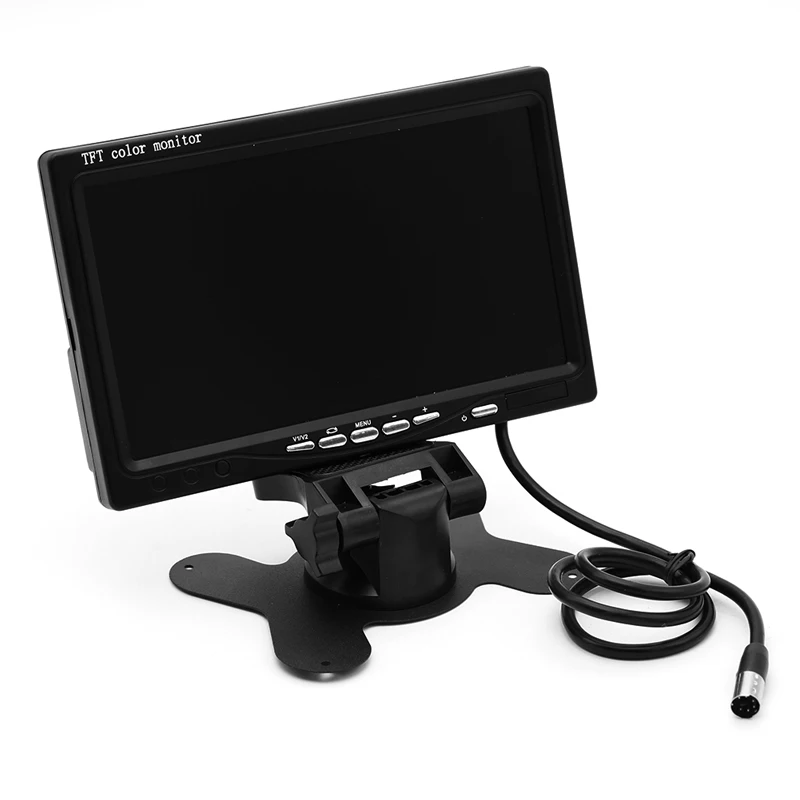 GreenYi Car Wireless IR Backup Rear View Camera Kit + 7&quot TFT LCD Monitor Parking Assistance System for Truck Van Caravan Trailer |