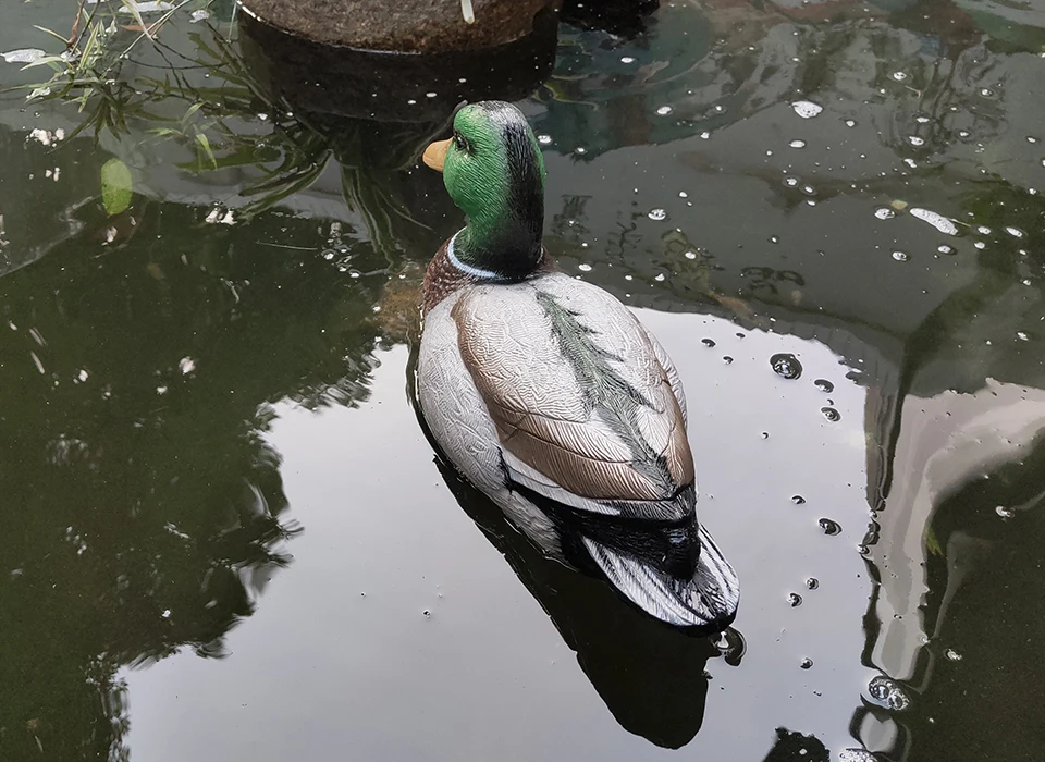 Манки для охоты на уток 3D охотничья игра Mallard водяная Сова стойка Sentry Drake 14in