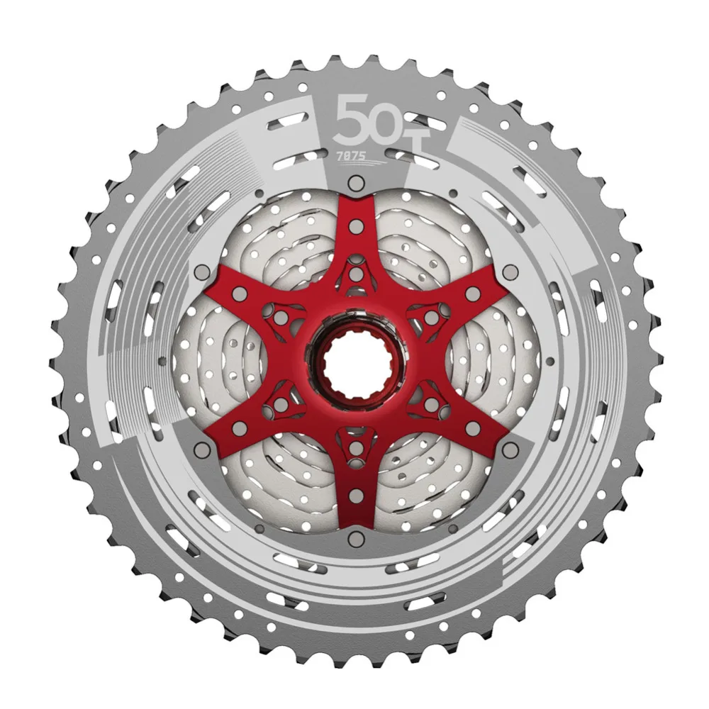 Sunracing 12 Скоростей 11 T 50 кассета MTB CSMZ90 WA5 широкое соотношение Звездочка плавный