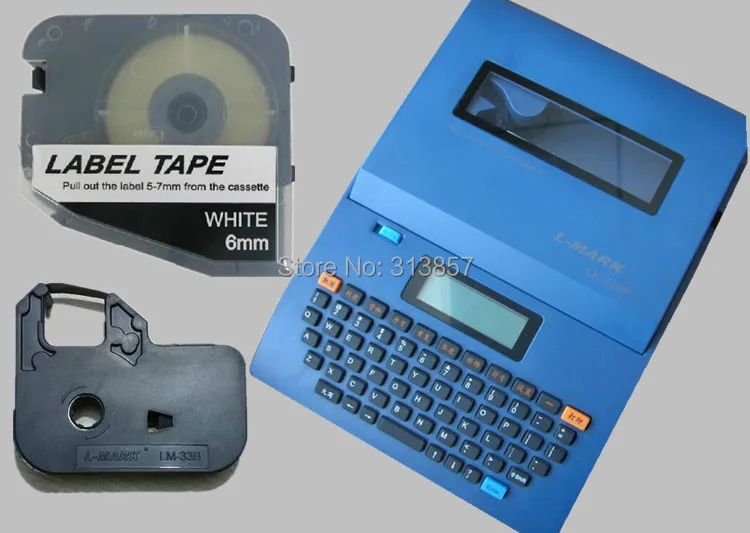 Маркер для кабеля идентификационный принтер этикетка лента кассета LMARK