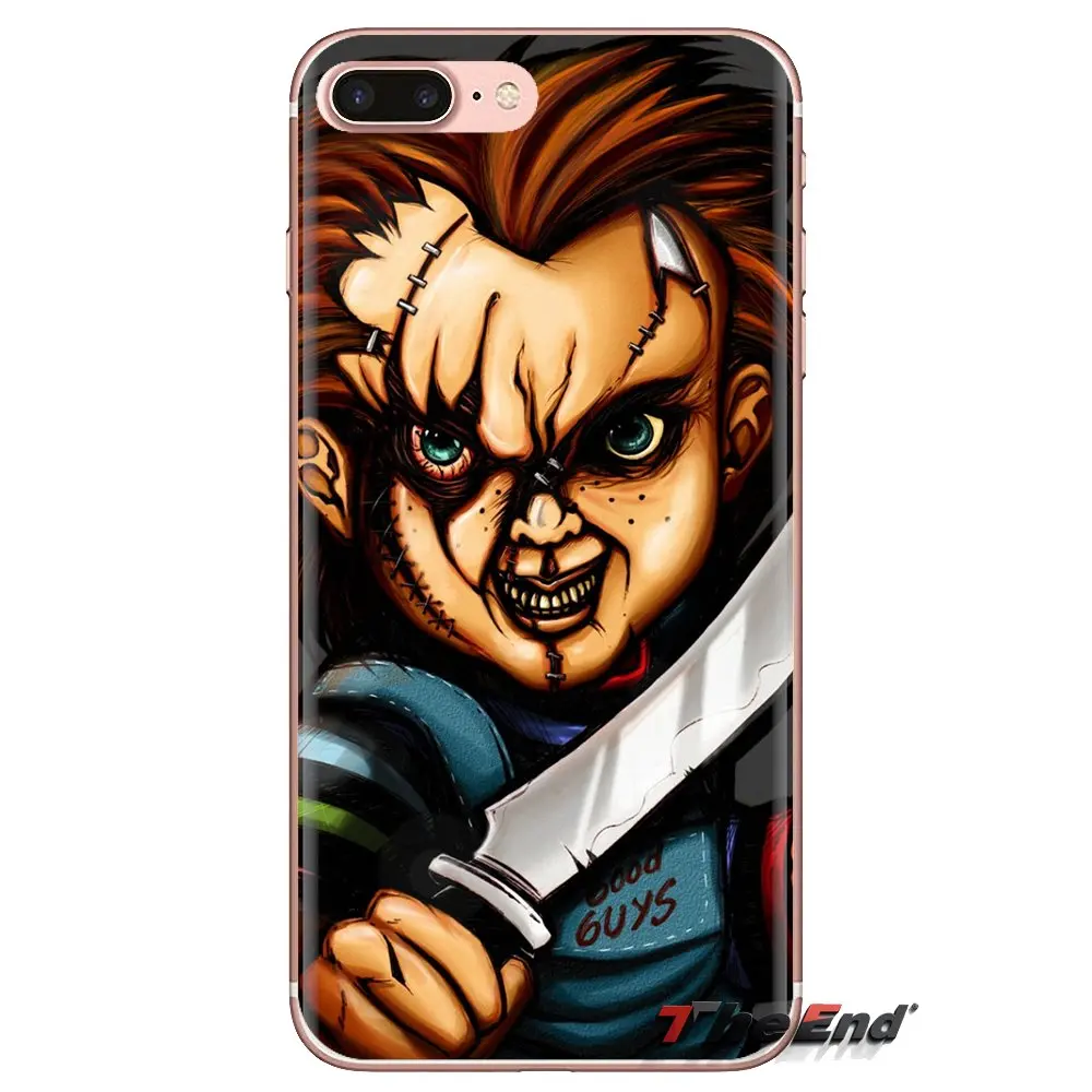 Кукла Чаки Crazy Charles Lee Ray для LG Spirit Motorola Moto X4 E4 E5 G5 G5S G6 Z Z2 Z3 G2 G3 C Play Plus мини чехол