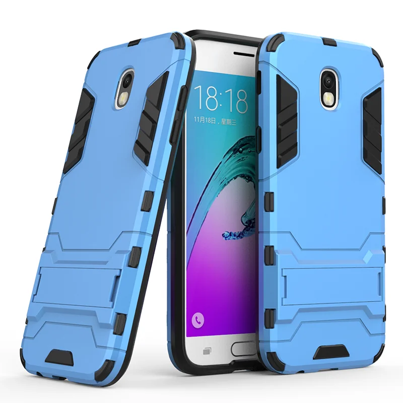 Yuetuo роскошный защитный чехол для samsung galaxy j3 j5 j7 j 3 j330 j530 j730 пластиковый Гибридный противоударный чехол для задней панели телефона